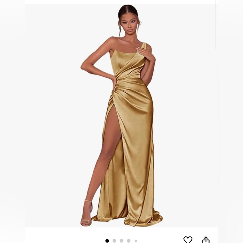Gold dress